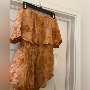 Blue Life Tie Dye Romper